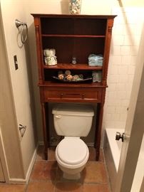 Over toilet bath cabinet