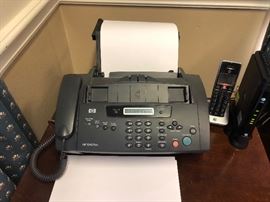 HP fax machine