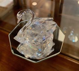 Swarovski swan