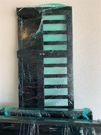 bunk bed w/trundle (3 beds) with mattresses and ladder . Paid $2500