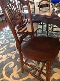 One of Six Dining Chairs