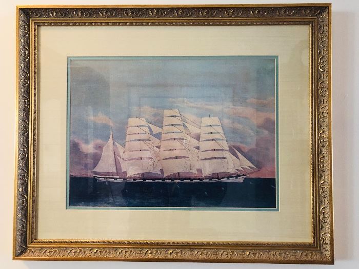 Framed, Wall Art, Nautical Decor