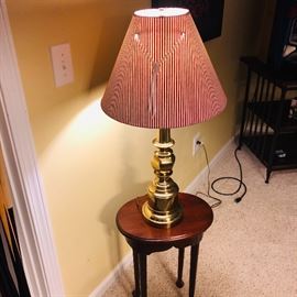  Brass Accent Lamp