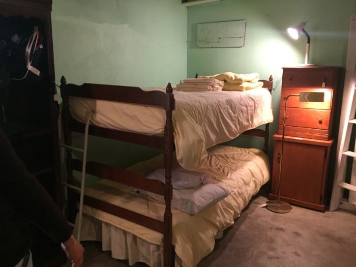 Set of adorable bunk beds