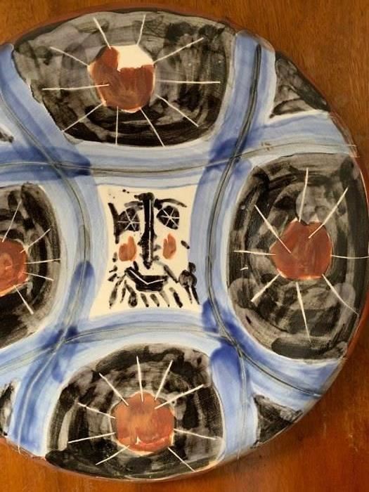 Picasso Madoura Plate! Stay tuned for additional details and photographs, #happyhunting! 