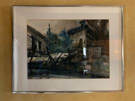 Original Watercolor, Mary Ellen Suitt