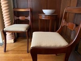 Mahogany Side Chairs