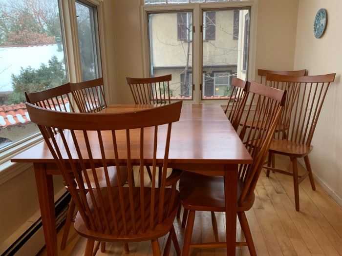 LeMieur Table with Eight Chairs