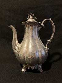 Joseph II & Albert Savory Sterling Coffee Pot