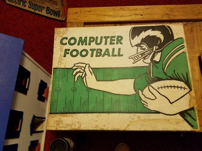 1950's computer football game