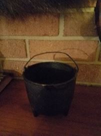 small cast iron pot