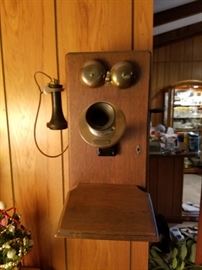 real vintage telephone