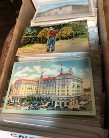 Collection of vintage postcards