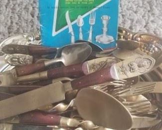 Bronze flatware set from from Bangkok