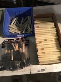 Approx 100 Glue Sticks 1 2 Dia and 3 Sets Foam Br ...
