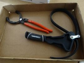 2 oil filter removal tools.