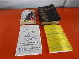 Lot of 4 books.