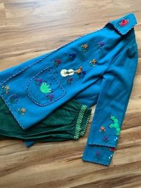 Vintage Mexican Jacket and Skirt 1950's-60's