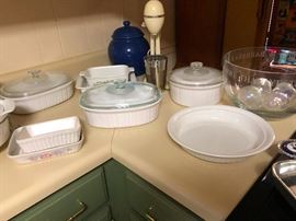 Corningware! Olde Timey milkshake maker!