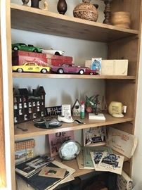Misc.......Local Memor., Model Cars, Thimble Collection...