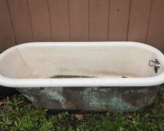 Antique Soaking Tub: $90.00