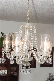 Lovely Crystal Chandelier: $140.00