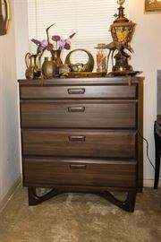 MCM 4 Drawer Chest (3'3"h x 2'10"w x 1'5"d):  $220.00