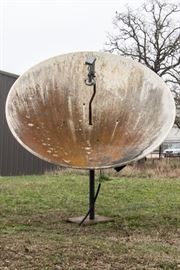 Vintage Satellite Dish:  $45.00