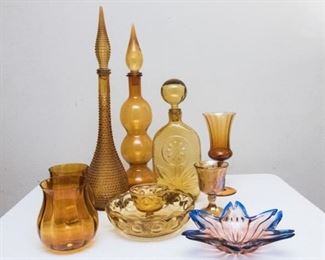 Amber and Murano Glass:  $6.00 - $40.00