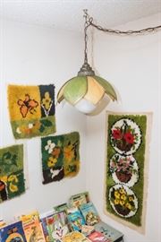 Children's Books, Hooked Wall Hangings:  $6.00-$18.00