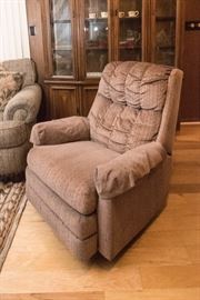 Recliner, Much Loved.  2 available:  $30.00ea.  1 SOLD