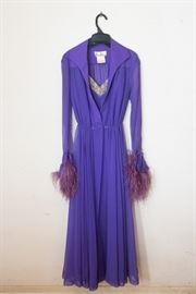 Royal Purple 2 pc. Maxi Dress: $80.00.                ~ALL WOMEN'S CLOTHING SIZED 6-8~