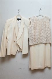 3 pc. Creme Color Suit:  $39.00