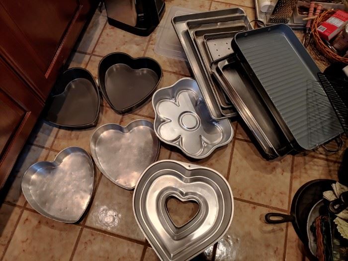 Wilton bake pans and so many other baking items
