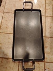 Pampered Chef double  nonstick titanium griddle
Many other Pampered chef items at this awesome sale