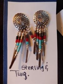 Sterling silver turquoise