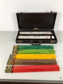 Antique Mah Jongg set