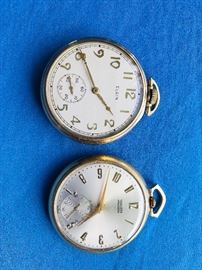 Vintage pocket watches