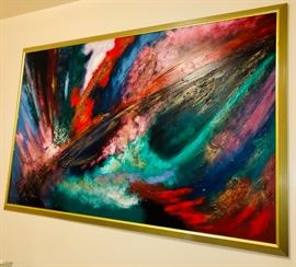 This original art is so visually striking!