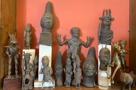 Nigerian Bronze Sculpture