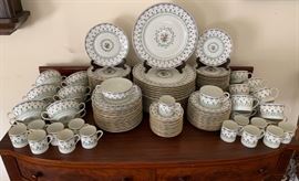 A. Reynaud et Cie, Limoges Large Set of Dishes "Ceralene"