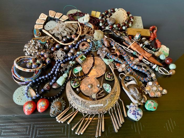 Ethnic Jewelry including Jades