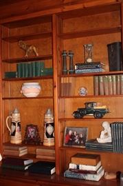 Extra Large Beer Steins, Books, Pottery, Vintage Truck and Figurines
