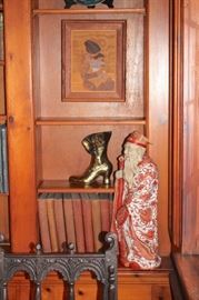 Books, Statuary, and Art