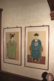 Asian Arts include Emperor and Empress