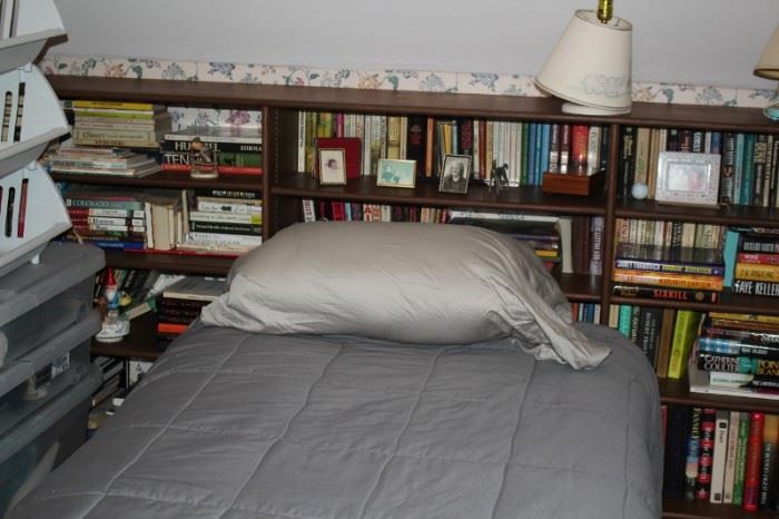 Beds, Books and Shelves