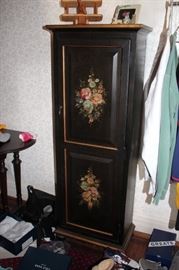Stenciled Cabinet