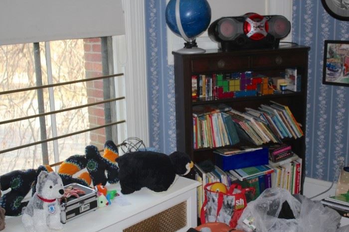 Bedroom Furnishings and Books
