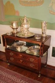 Cabinet and Decorative Items