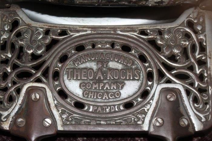 Authentic Barber's Chair by Theo A Kochs